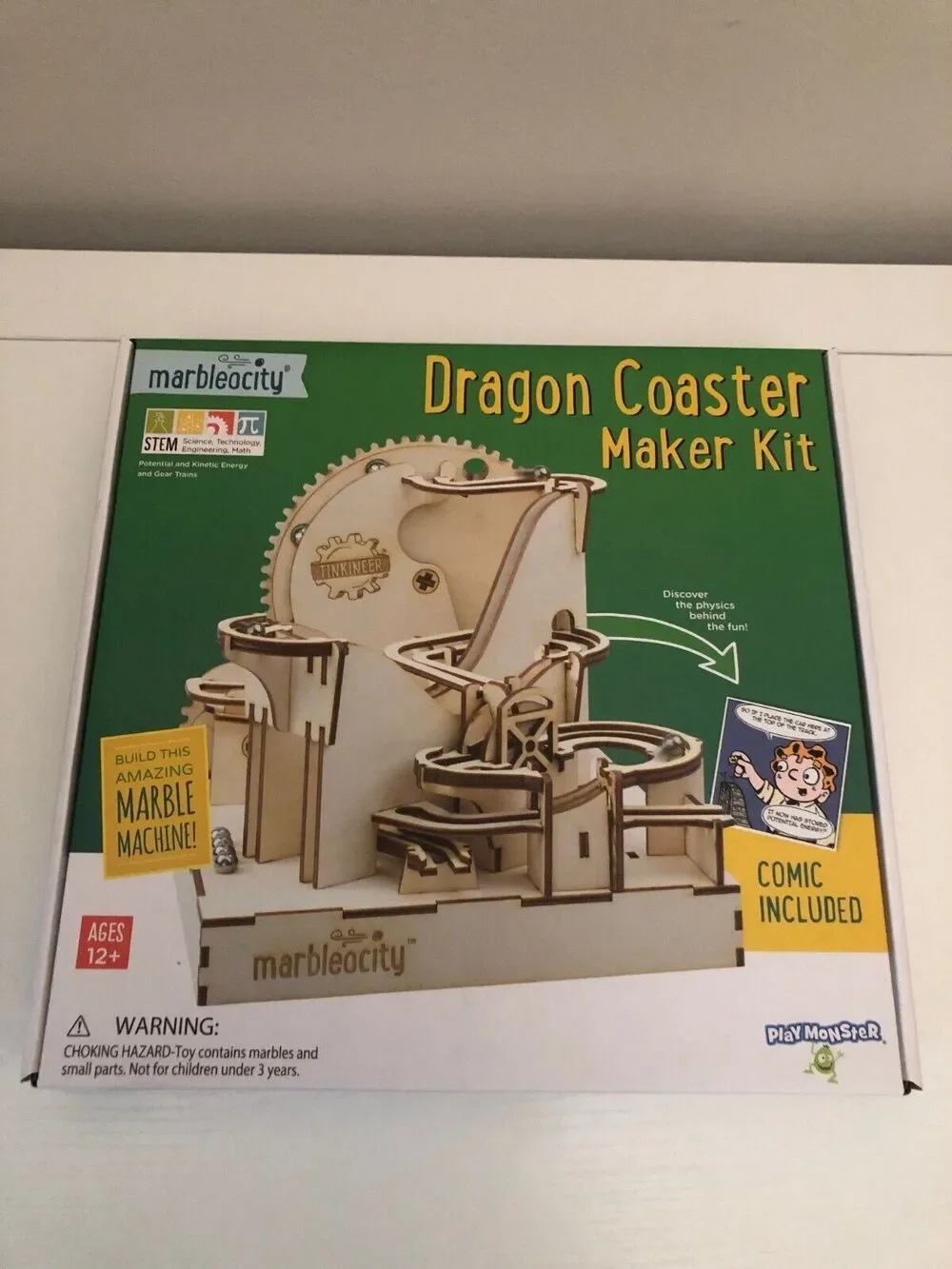 Marbleocity STEM - DRAGON COASTER MAKER KIT‎ - BRAND NEW Amazing Marble Machine